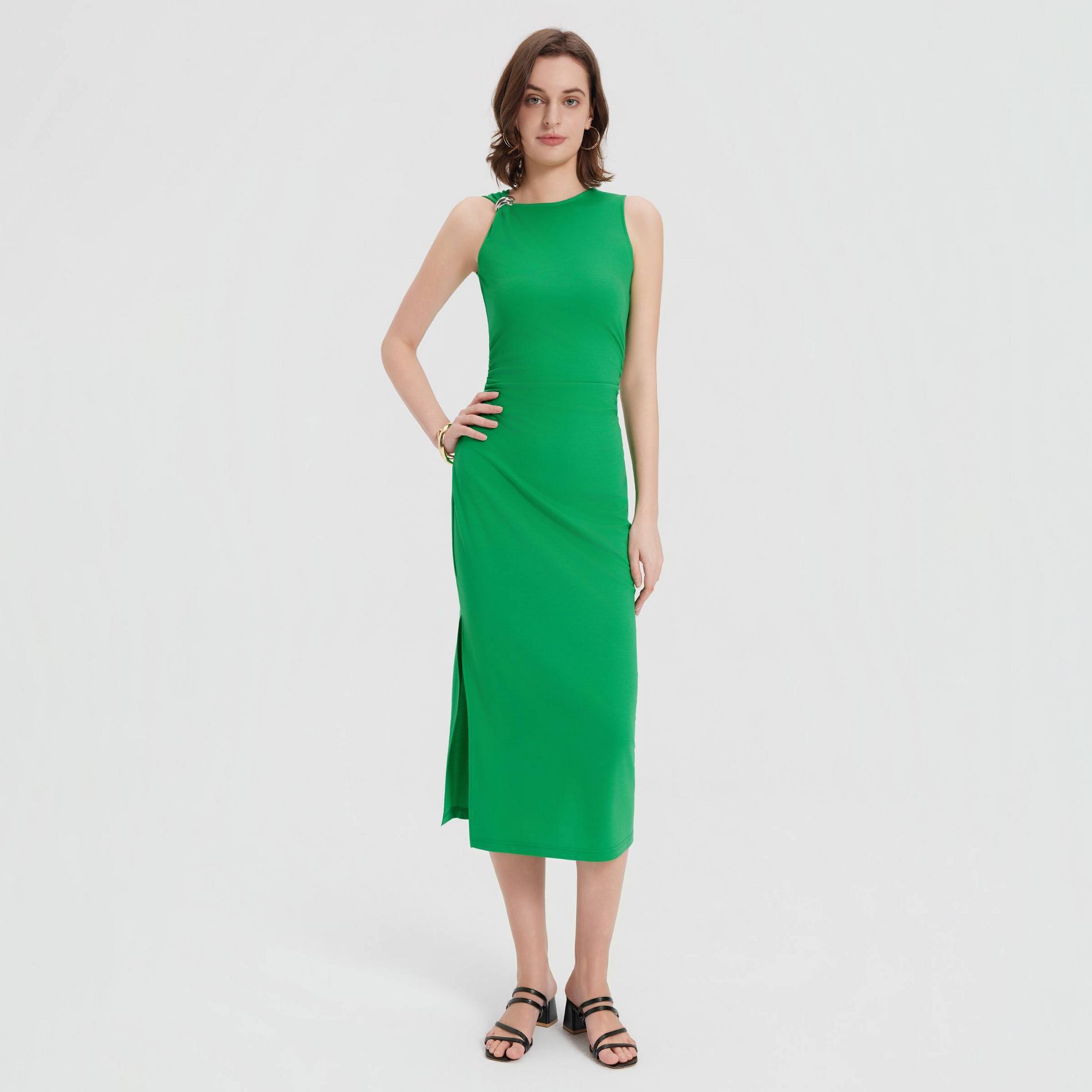 Women's Knit Maxi Dress - A New Day™ Green M