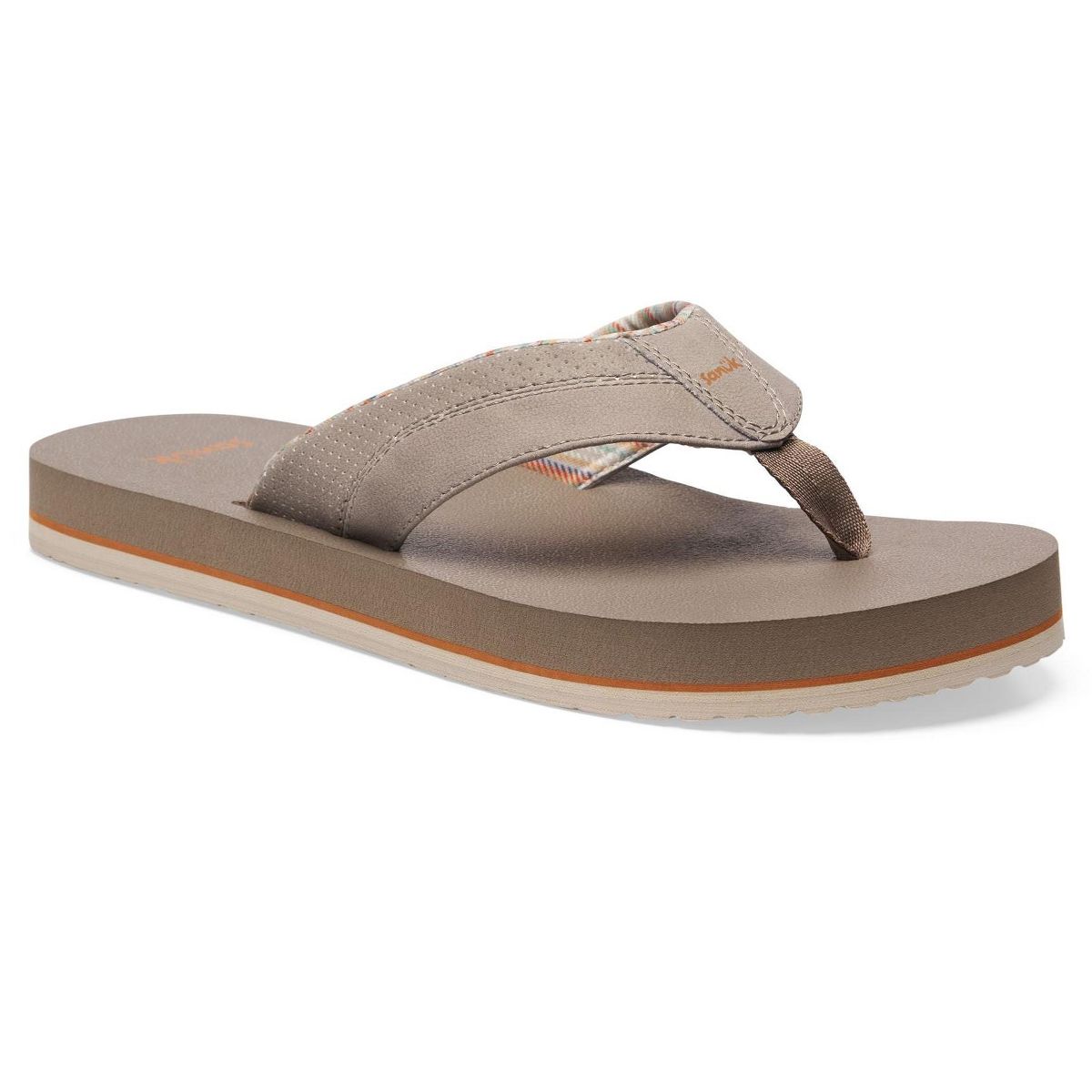 Sanuk Men's Beer Cozy IV Memory Foam Flip Flop Sandals - thumbnail 8