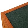 AZL1 Life Concept Pet Crates and Houses Elevated Outdoor Rabbit Hutch with Weatherproof Design and Spacious Interior, Orange, 24"*19.2"*18.6" - 4 of 4