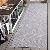 Beach House BHS260 UV & Stain Resistant Non-Shedding Power Loomed Indoor/Outdoor Rugs - Safavieh - 2 of 4
