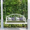 Aoodor 46.5'' x 17.7'' x 3'' Patio Bench Cushion, Olefin Fabric Slipcover Sponge Foam, Outdoor Use - 2 of 4