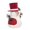 Transpac Foam 16.14 in. Multicolor Christmas Snowman Tree Topper - 2 of 4