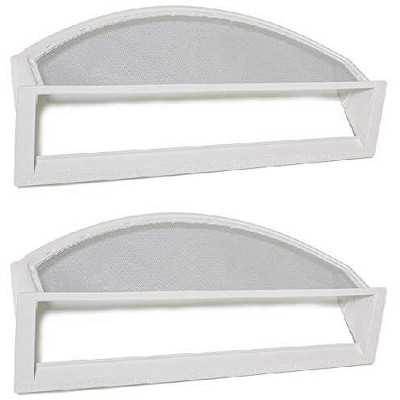 Nispira Lint Trap Screen Filter Replacement Compatible with Dryer GE Parts WE18M28, WE18X25100, WE18M30, WE18M53, Fits DBSR463EG0WW. 2 Filters