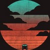 Men's Design By Humans Driving into the sunset By radiomode T-Shirt - 2 of 4