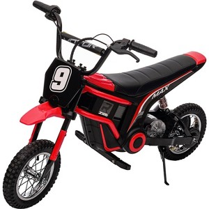 24V Electric Dirt Bike | 350W Electric Motorcycle for Kids Ages 8-12 | Up to 14.29 MPH, 2-Speed Modes, Max Weight 135 Lbs - 1 of 4