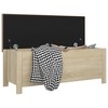 vidaXL Storage Box with Cushion Sonoma Oak 41.3 - 3 of 4