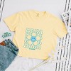 Simply Sage Market S.W.Smiley Mama Stacked Flower Boxy Crop Top - 3 of 4
