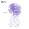 Unique Bargains Large Gift Wrapping Bows Chiffon Pull Bow Ribbon 15 Pcs - 3 of 4