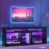 Bestier TV Stand Tall Entertainment Center with Storage For 70 Inch TV - 2 of 4