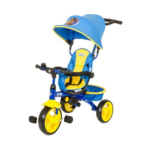 KidsEmbrace Paw Patrol Chase 4-in-1 Push and Ride Stroller Tricycle Free Ship! 
