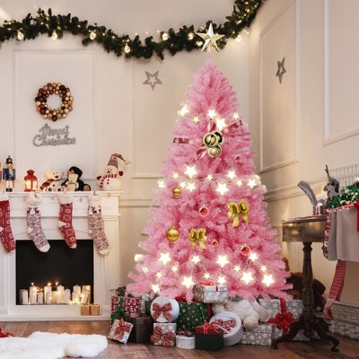 Hyleory 6ft-7.5ft Decorative Artificial Christmas Tree