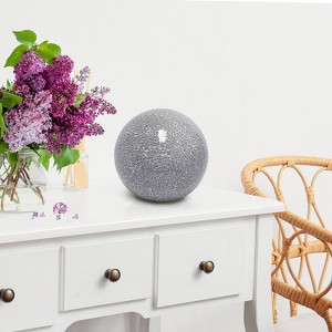 Creekwood Home 8" Crystal Mosaic Patchwork Dome Table Lamp - 1 of 4