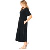 Woman Within Women's Plus Size Button-Front Essential Dress - 4 of 4