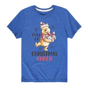 Boys' - Winnie the Pooh - Full of Christmas Cheer Short Sleeve Graphic T-Shirt - 1 of 4