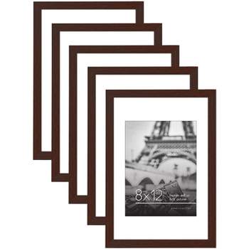 Americanflat Picture Frame with plexiglass - Hanging Hardware For Horizontal and Vertical Display