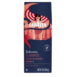 Lavazza Dolcevita Classico Medium Roast Whole Bean Coffee - 12oz - 1 of 4