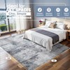 Itopfox Abstract Modern Area Rug for Living Room, Dining Room, Bedroom, Home Office - Washable, Non-Slip, Pet & Kid Friendly, Water Resistant - 2 of 4