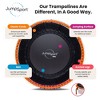 JumpSport 350 PRO Fitness Trampoline, Cardio Workout, No-Tip Arched Legs Home Gym Equipment with Adjustable Bungees & 60 Day Trial Video, 39", Orange - 3 of 4