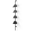 Umbra Set of 4 Solis Adjustable Shelves Black - image 2 of 4