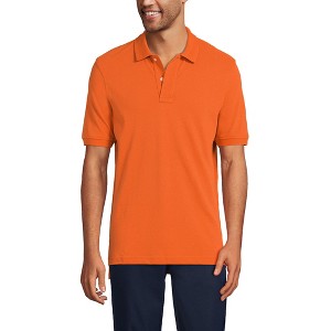 Lands' End School Uniform Young Men's Short Sleeve Mesh Polo Shirt - 1 of 4