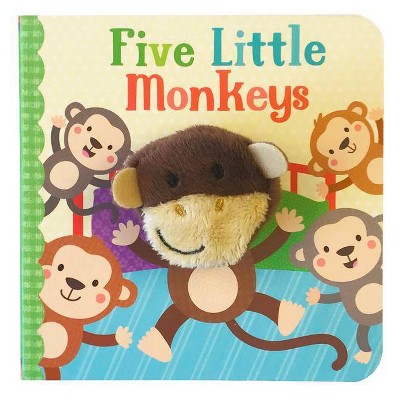 Five Little Monkeys - (Finger Puppet Board Book) by  Sarah Ward (Board Book)