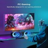 Itopfox 2.1ch Compact Sound Bar with Built-in Subwoofer, APP Control, 120W Peak Power, All-in-one PC Soundbar for Gaming, Bluetooth 5.3, Optical/AUX - 4 of 4
