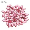 Unique Bargains Acrylic Flat Back DIY Decor Jewelry Horse Eye Gems 50 Pcs - 3 of 4