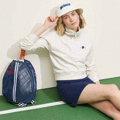 Спортивная молодежно-взрослая сумка для пиклбола Prince Sling темно-синего цвета