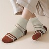 Anna-Kaci Men's 6pk Striped Ankle Socks - 4 of 4