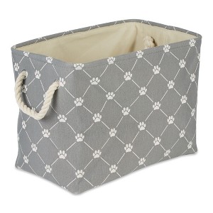 Bone Dry Polyester Pet Bin Trellis Paw - 1 of 4