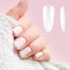 Unique Bargains Women's Long Almond Fake Nails Clear 1 Set - image 4 of 4