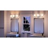 Urban Ambiance Luxury Contemporary Bath Light 8.5''H x 23.5''W,  Brushed Nickel Finish,  Louisville Collection, UHP4322 - 2 of 4