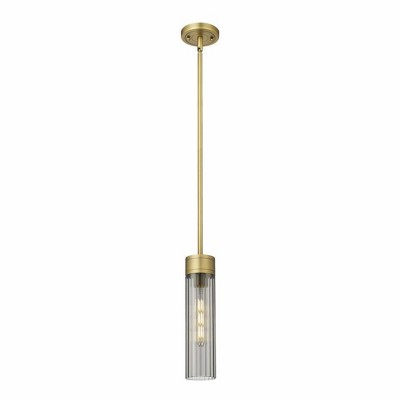 Empire - 1 Light Stem Hung Pendant In Modern Style-12.75 Inches Tall and 3.13 Inches Wide