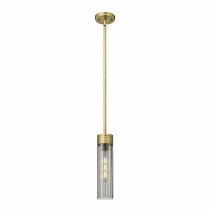 Empire - 1 Light Stem Hung Pendant In Modern Style-12.75 Inches Tall and 3.13 Inches Wide - 1 of 1