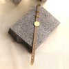 SOHI Women's California Gold The Montre Statement Bracelet - 2 of 4