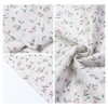 Unique Bargains Floral Printed Envelope Closure Breathable Soft Pillowcase Queen 20" x 30" 2 Pcs - 3 of 4