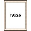 PosterPalooza | Contemporary Silver Picture Frame - UV Acrylic, Foam Board Backing, Hanging Hardware - 2 of 4