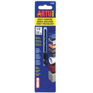 ARTU 5/32 in. X 3-1/8 in. L Tungsten Carbide Tipped Drill Bit Quick-Change Hex Shank 1 pc - 1 of 3