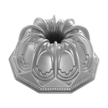 Nordic Ware Metallic Vaulted Cathedral Bundt Pan - Silver
