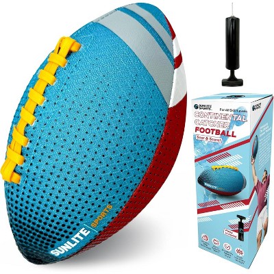 Sunlite Sports Waterproof Football, Outdoor Play, for Pool Beach Lake Park Water Toy, for Kids Children Teens Adults, Family Fun - Blue