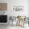 Stupell Industries Bless This Kitchen Phrase Minimal Typography Fork Knife, 20" x 48" - 2 of 4