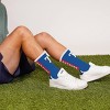MLB Texas Rangers Large Crew Socks: Cushioned Heel & Toe, Team Logo Design - 3 of 3
