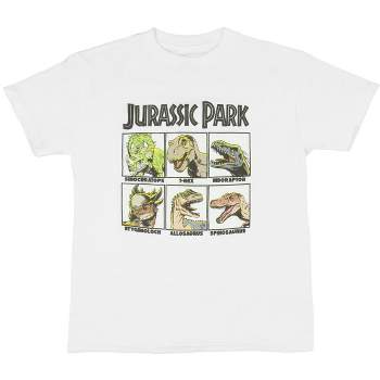 Jurassic Park Boys' Dino Grid Kids T-Shirt