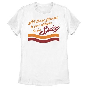 Women's Maruchan All These Flavors and You Choose to be Spicy T-Shirt - 1 of 4