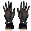 LECHERY Women's Mesh Gloves With Bow (1 Pair) - One Size, Black - 4 of 4