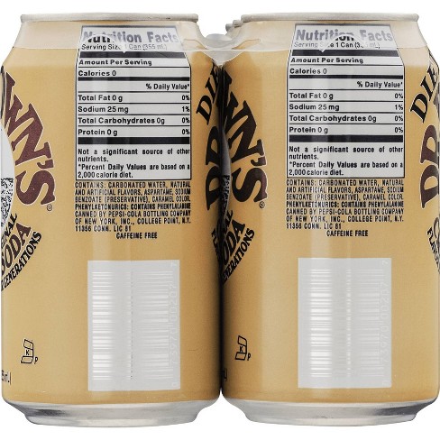 Dr Browns Diet Cream Soda 6 Pk Target