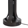 Franklin Iron Works Albany 29" Tall Industrial Modern Desk Lamp USB Port Offset Light Dark Bronze Metal Single Home Office Living Room Charging - 4 of 4