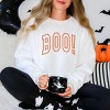 Simply Sage Market Embroidered Boo Arched Sweatshirt - 2 of 4