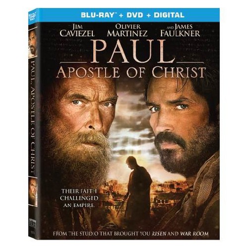 Paul, Apostle Of Christ (Blu-ray + DVD + Digital Combo Pack)
