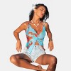 Women's Vibrant Floral Front Twisted Cami Top - Cupshe - 2 of 4